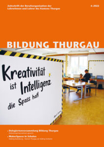 Titelbild Mitgliederzeitschrift BILDUNG THURGAU