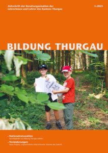 Titelbild BILDUNG THURGAU Ausgabe September 2023 Titelbild BILDUNG THURGAU Ausgabe September 2023